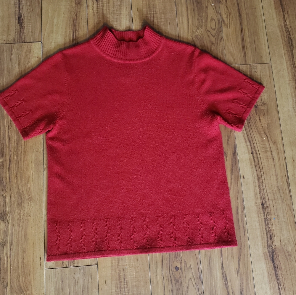 SAG HARBOR short sleeve sweater
